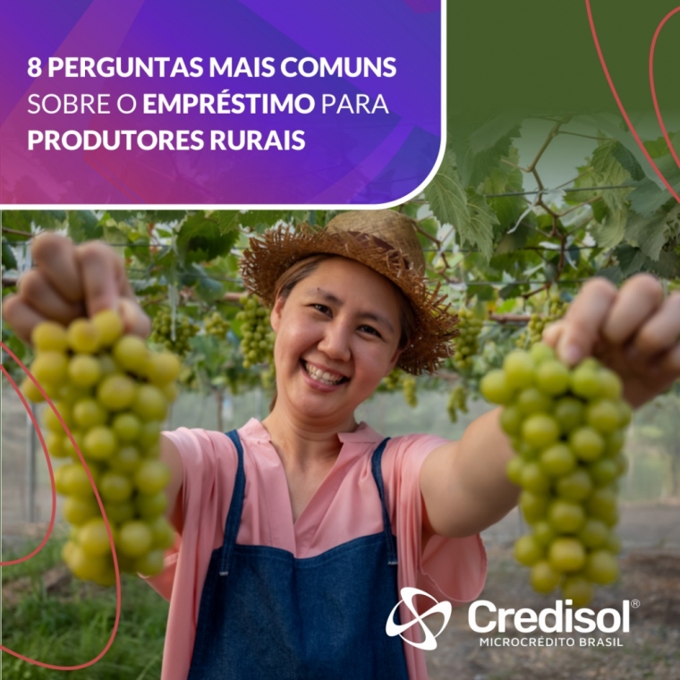 Imagem do post 8 perguntas mais comuns sobre o empréstimo para produtores rurais